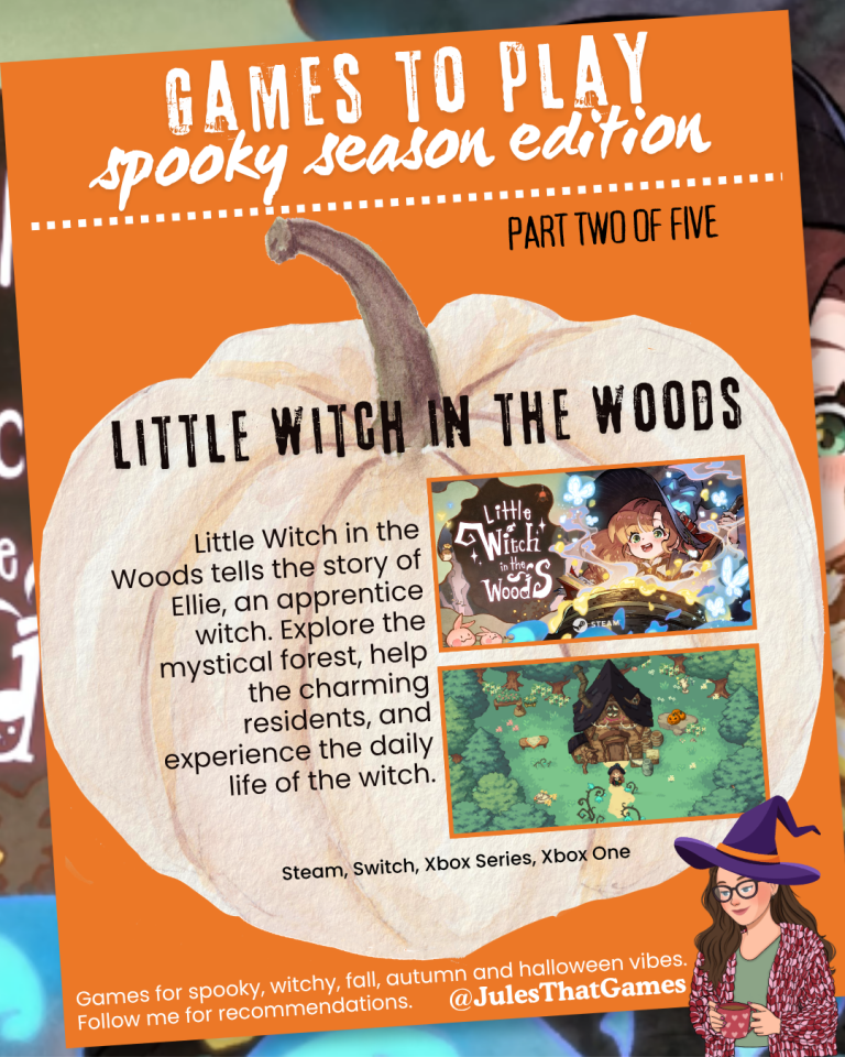 Little Witch In The Woods Game